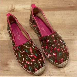 Minelli Leather espadrille, made in Spain, size 6